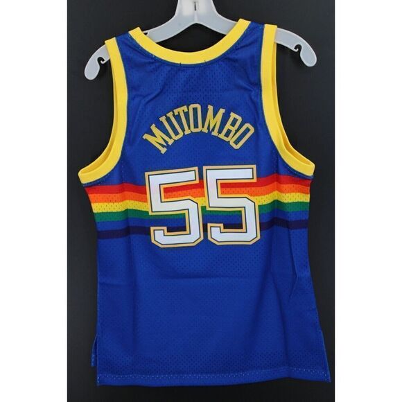 mitchell and ness womens nuggets 55 nba jersey medium - Picture 6 of 9